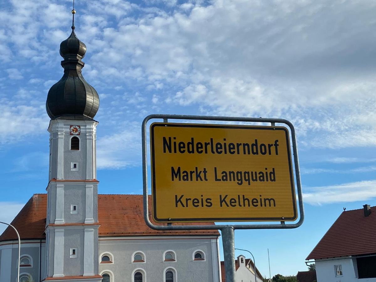 Zachhof Niederleierndorf Appartement Langquaid Buitenkant foto
